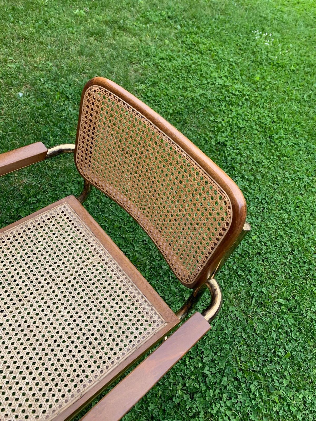 Mid Century Modern Italian Marcel Breuer B64 Cesca Chair, 70s photo for sale