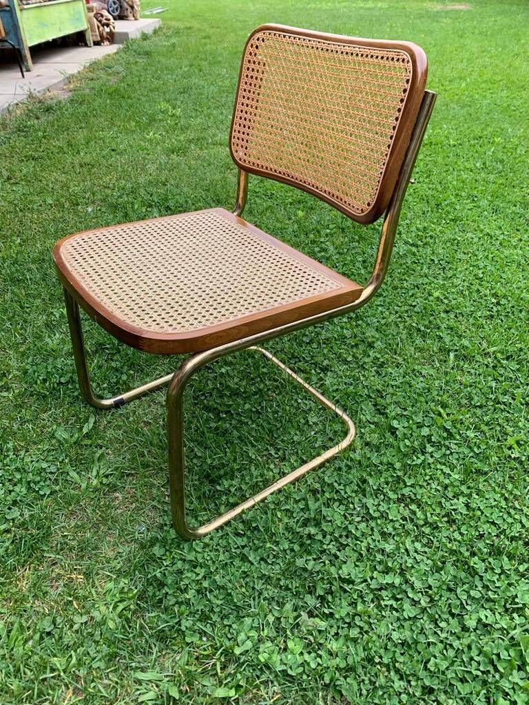 Mid Century Modern Italian Marcel Breuer B32 Cesca Chair, 70s photo Furniture