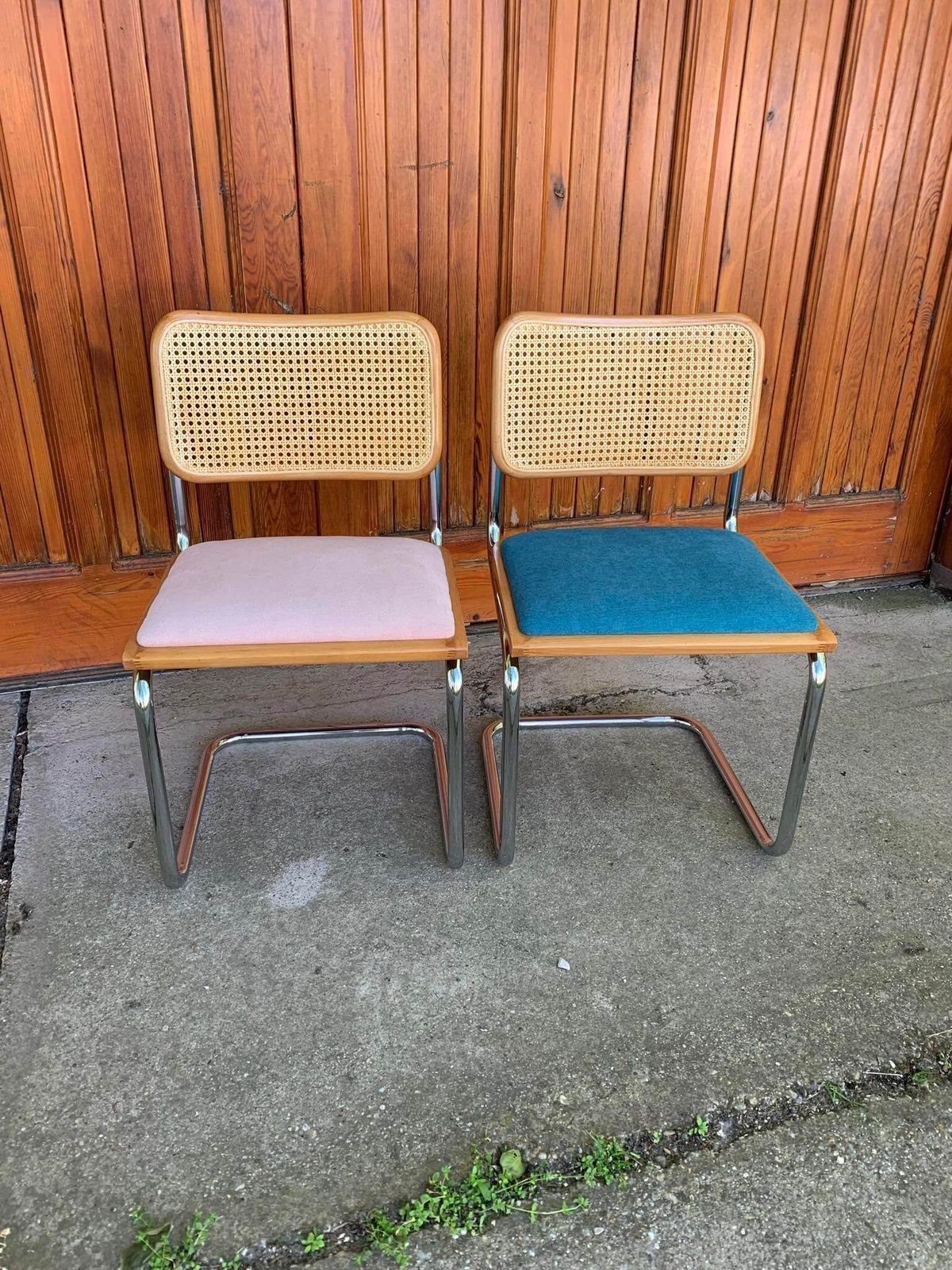 Mid Century Modern Italian Marcel Breuer B32 Cesca Chairs, 70s Set Of 2 photo buy