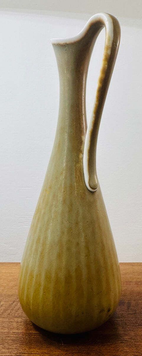 1950s Mid Century Modern Swedish Gunnar Nylund For Rörstrand Jug Vase Model Arl photo furniture