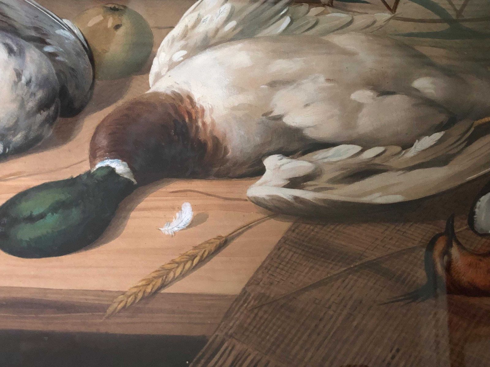 William Cruikshank Game Bird Hunting Watercolour Country Scene Painting photo vinterior