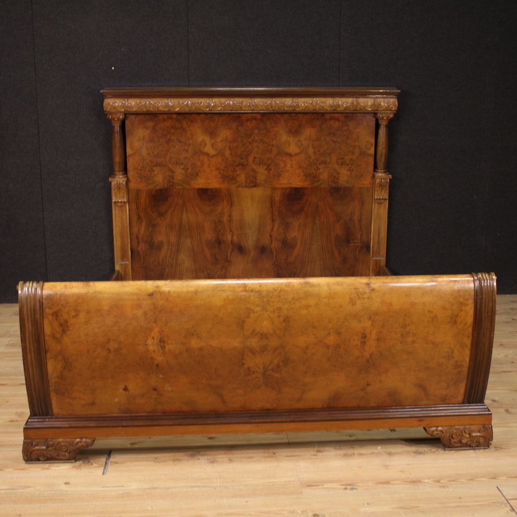 20th Century Italian Double Bed photo vintage