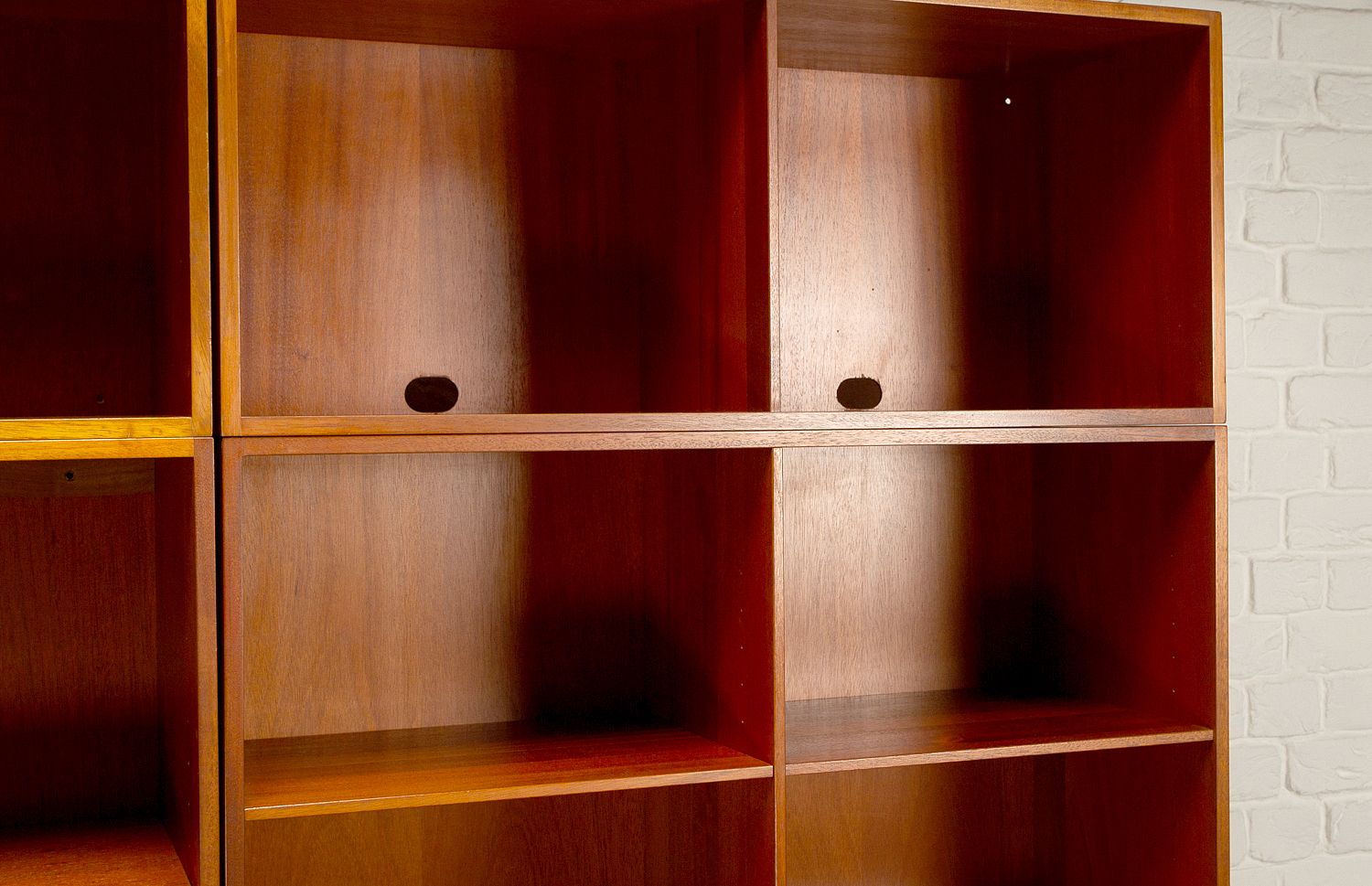 7995.0 Set Of Modular Teak Bookshelves By Christian Hvidt For Søborg Møbler, Denmark, 1960s photo