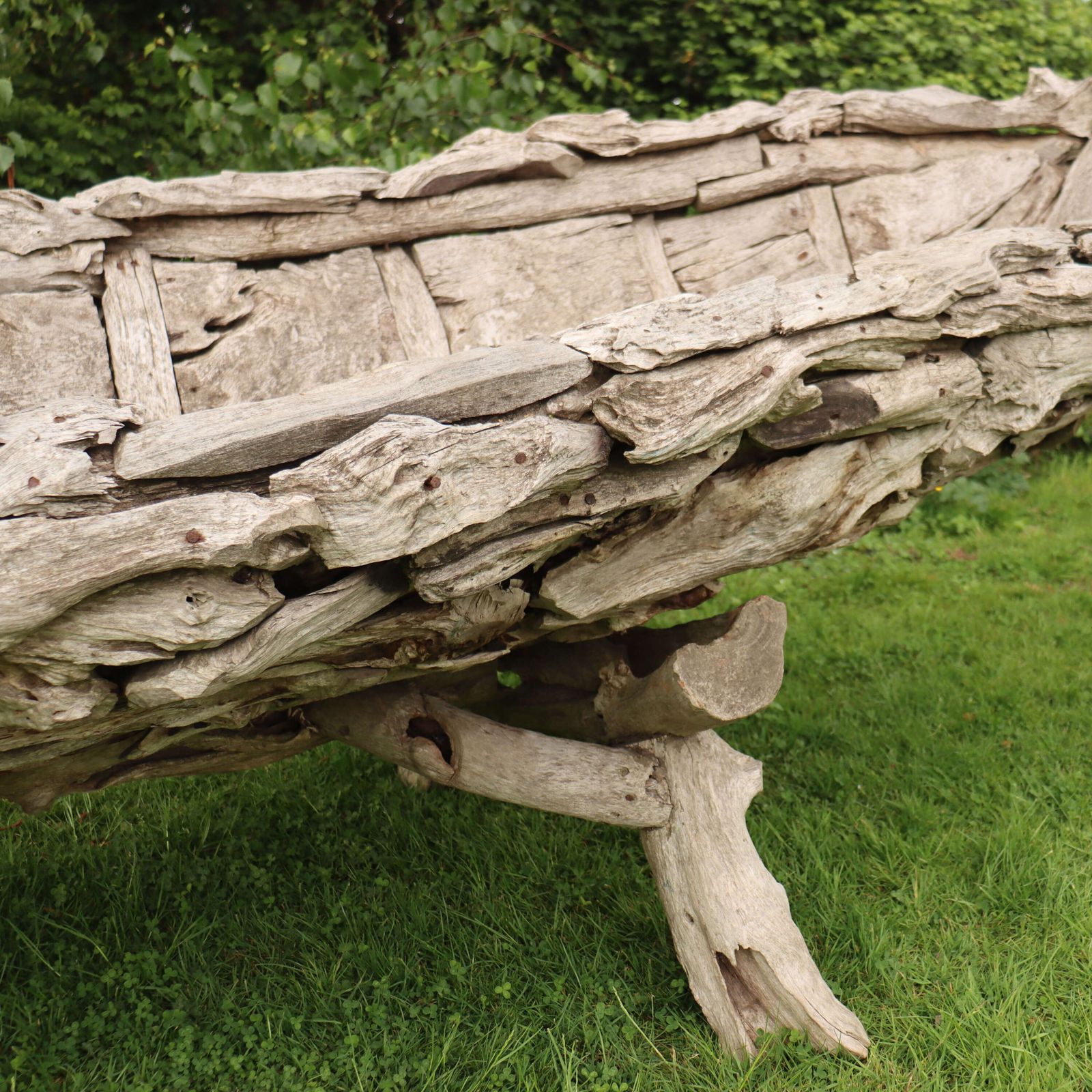 Driftwood Sculpture, 21st Century photo Garden Decor