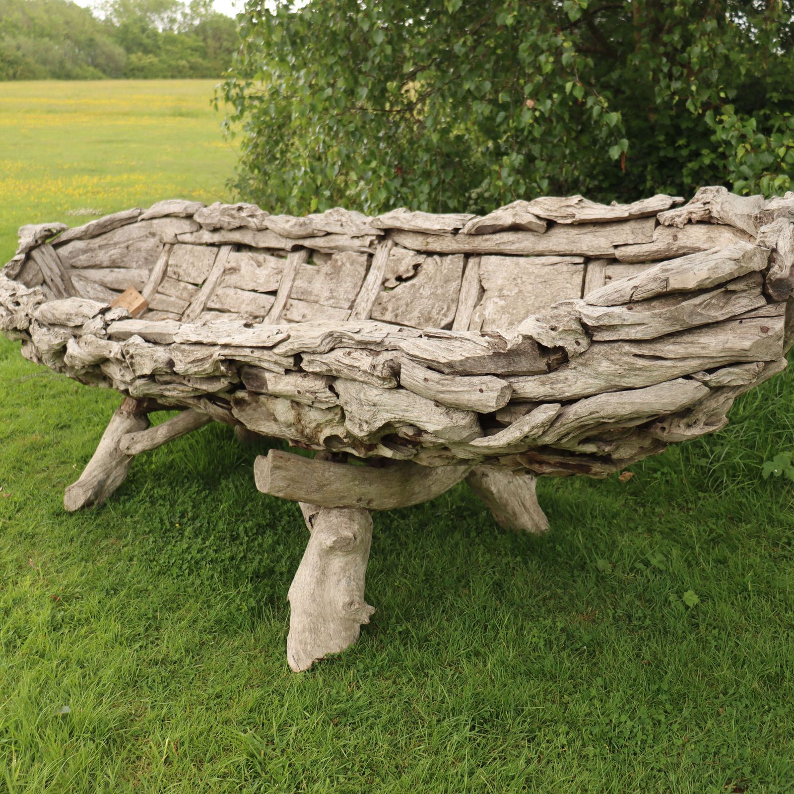 Driftwood Sculpture, 21st Century photo vinterior