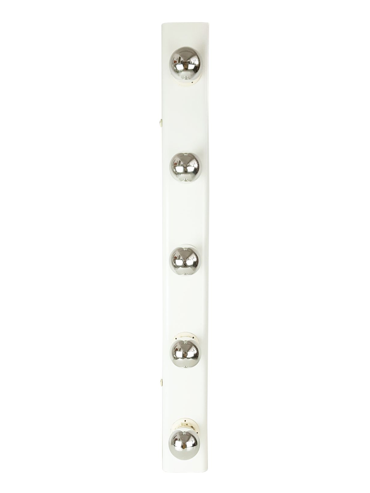 White Metal Model 50 Wall Lamp By Gino Sarfatti For Arteluce, 1968 photo Lighting