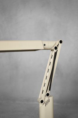 photo for sale Vintage Scandianavian Beige Plastic Table Lamp By Tom Ahlström & Hans Ehrich For Fagerhults, 1975