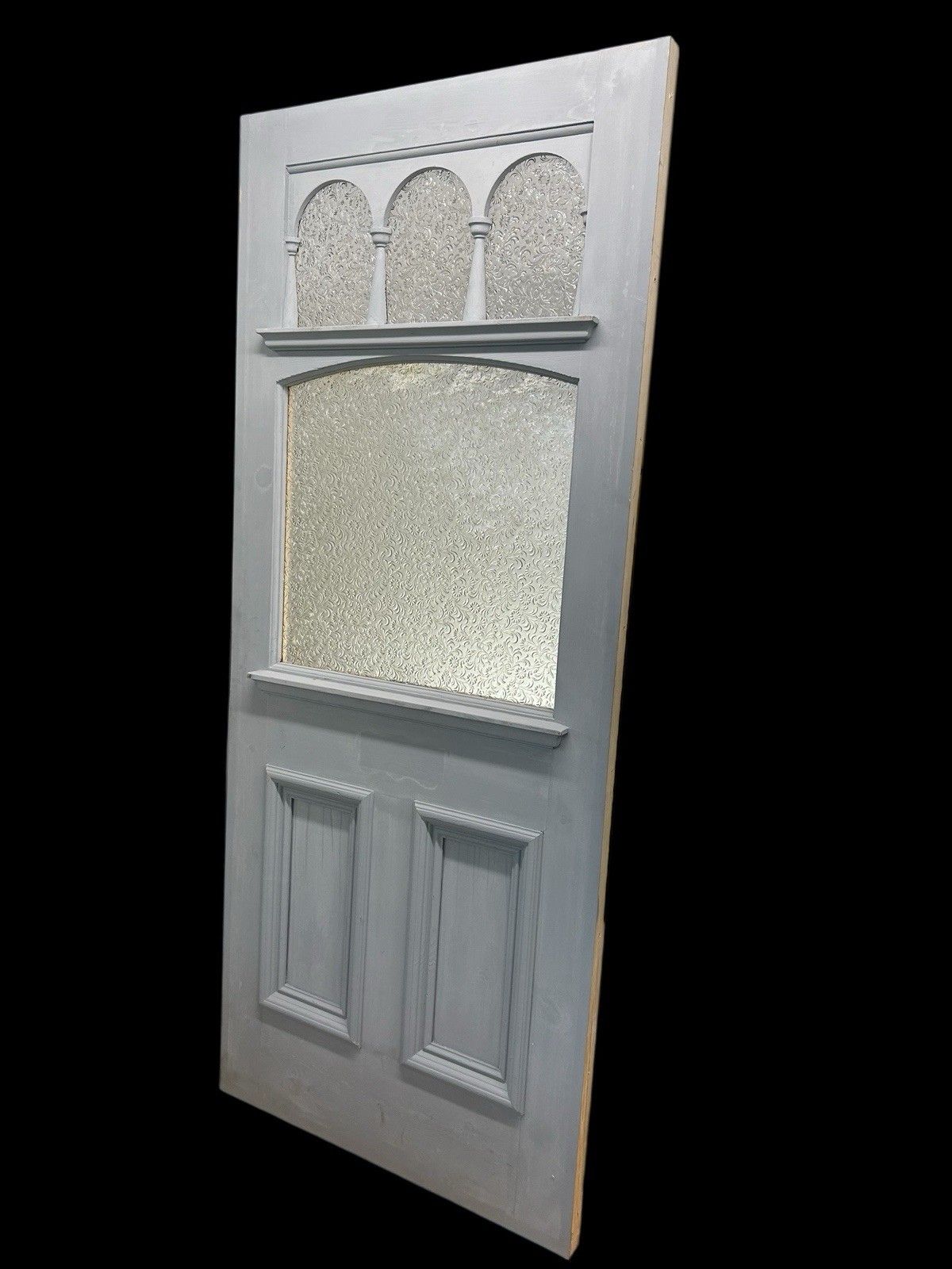 Edwardian Front Door Old Antique Period Reclaimed Original Glass Refurb C1905 photo buy