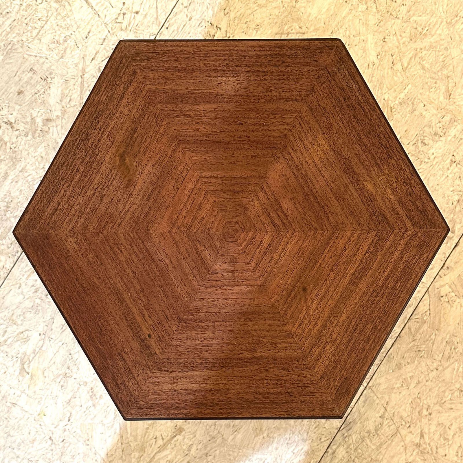 Furniture Hexagonal G Plan 1960's Side Tables Designed By Victor Wilkins photo