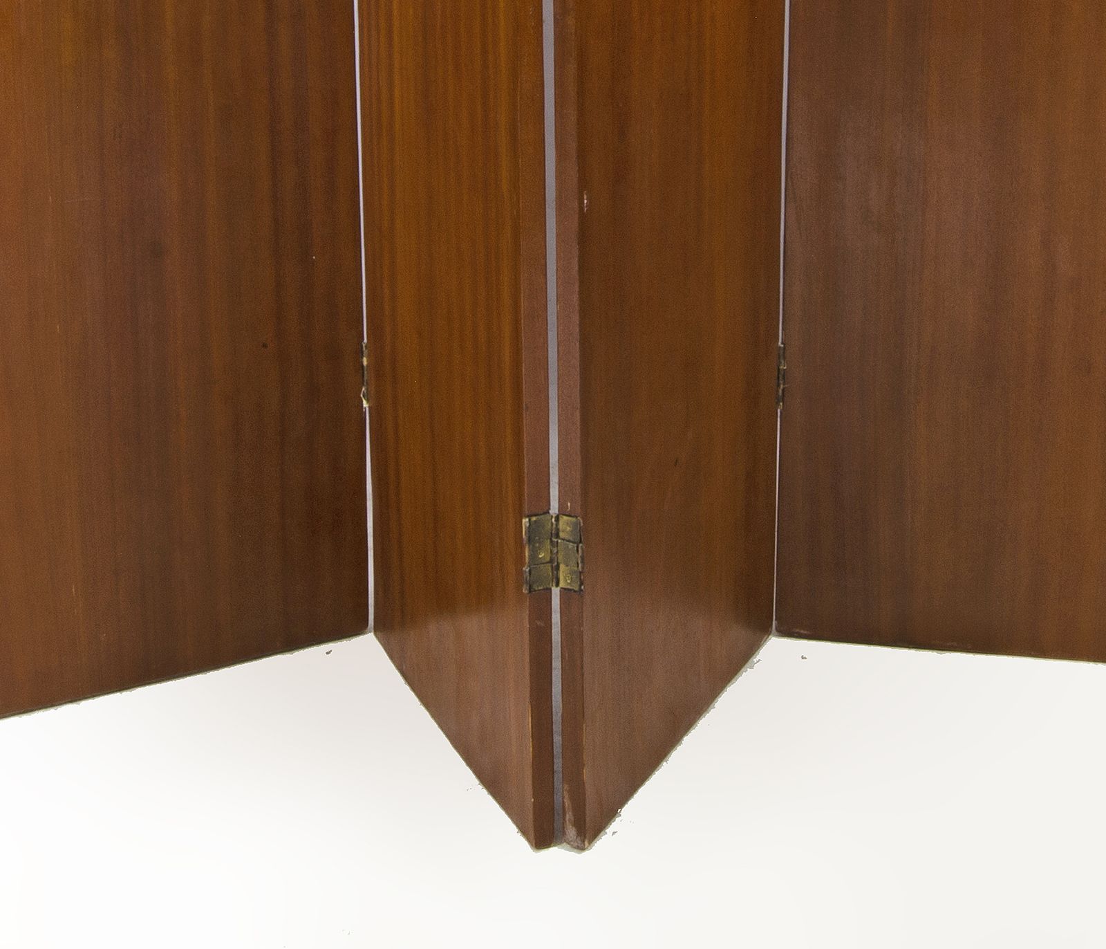 1930s Art Déco 4 Pannel Straw Marquetry Folding Screen Designed By Jean Michel Frank For Comte S.A., Argentina photo buy