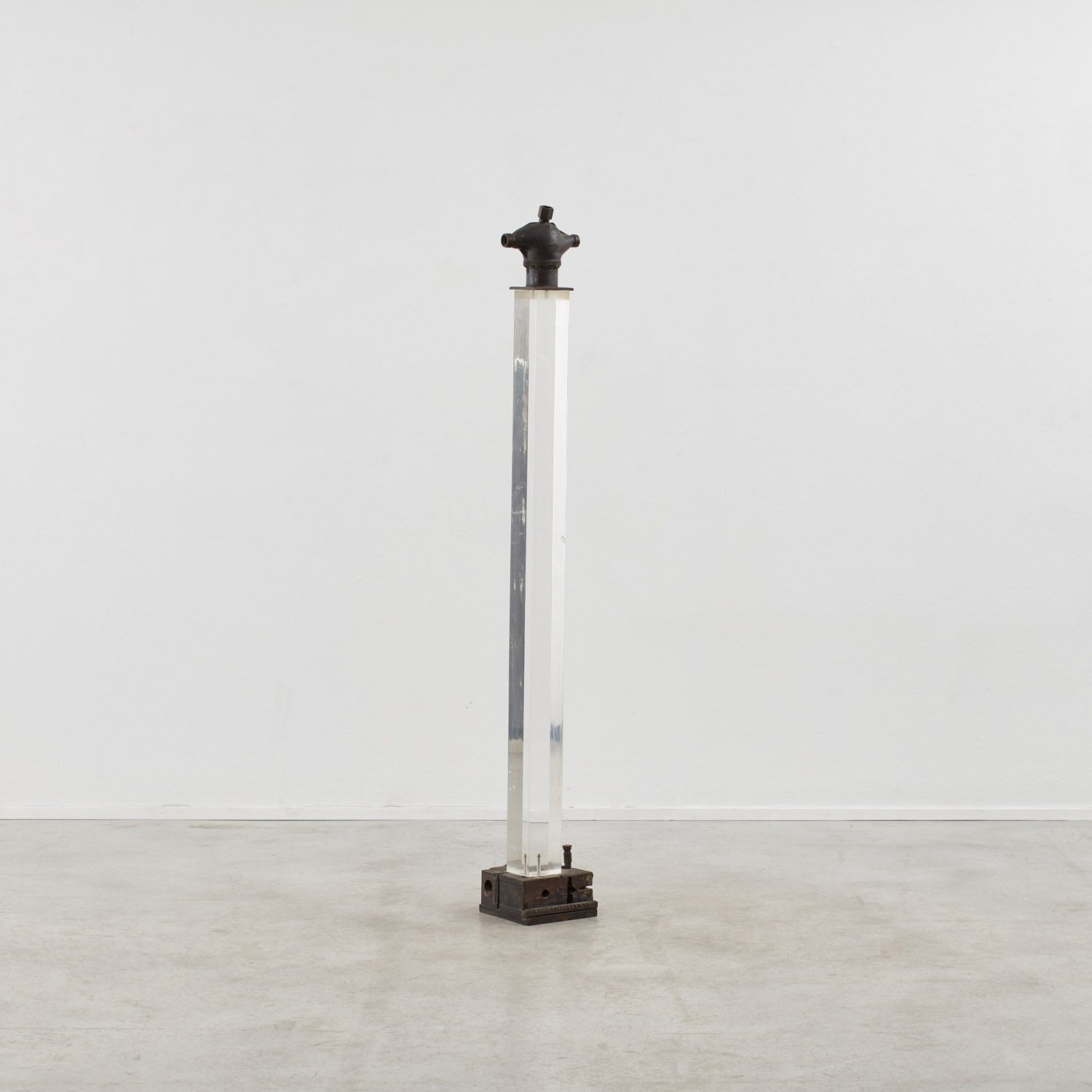 Liana Vassalou Untitled Bronze Sculpture On An Acrylic Pedestal Greece, 1991