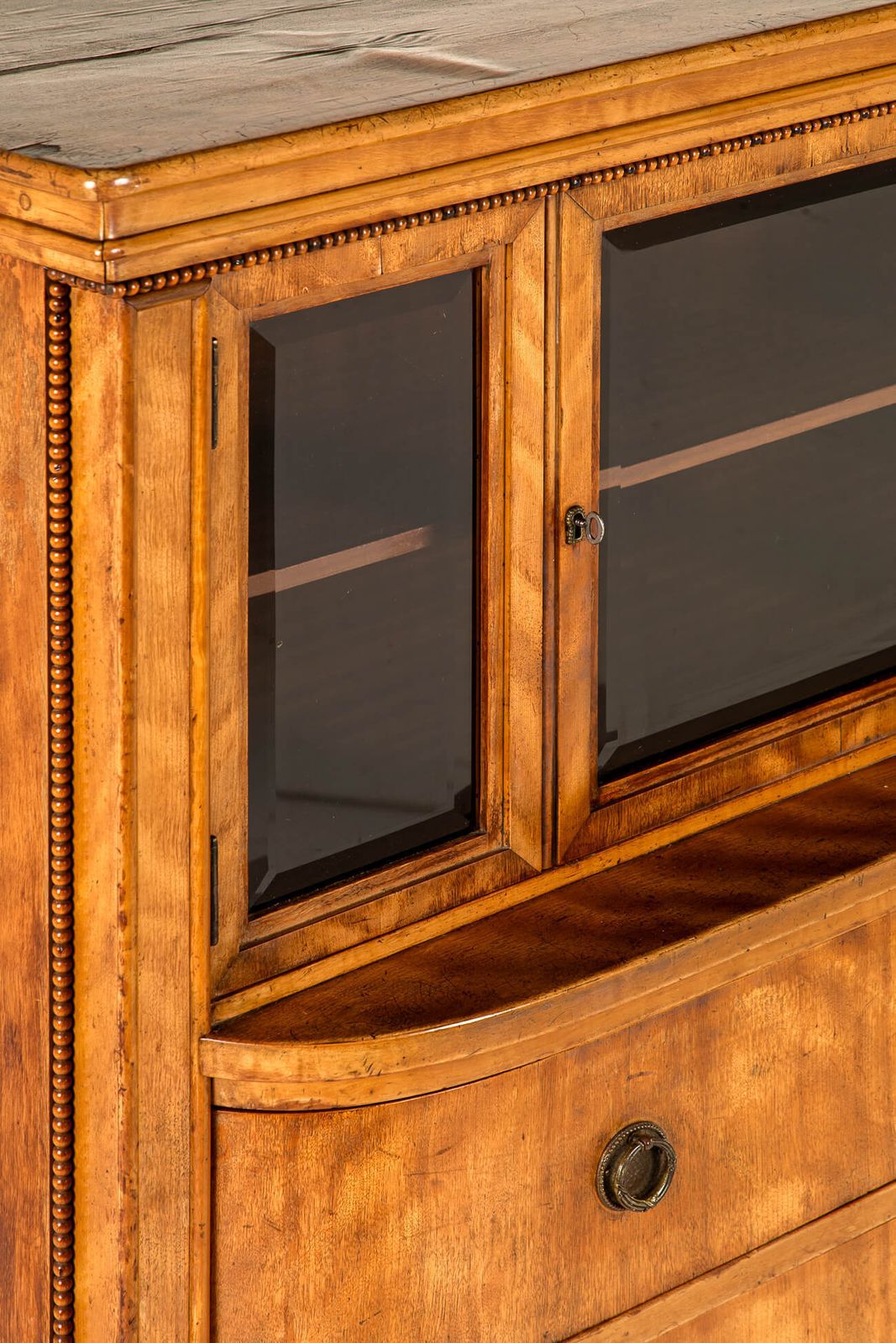 Display Cabinet Over Chest Of Drawers photo 1171.0