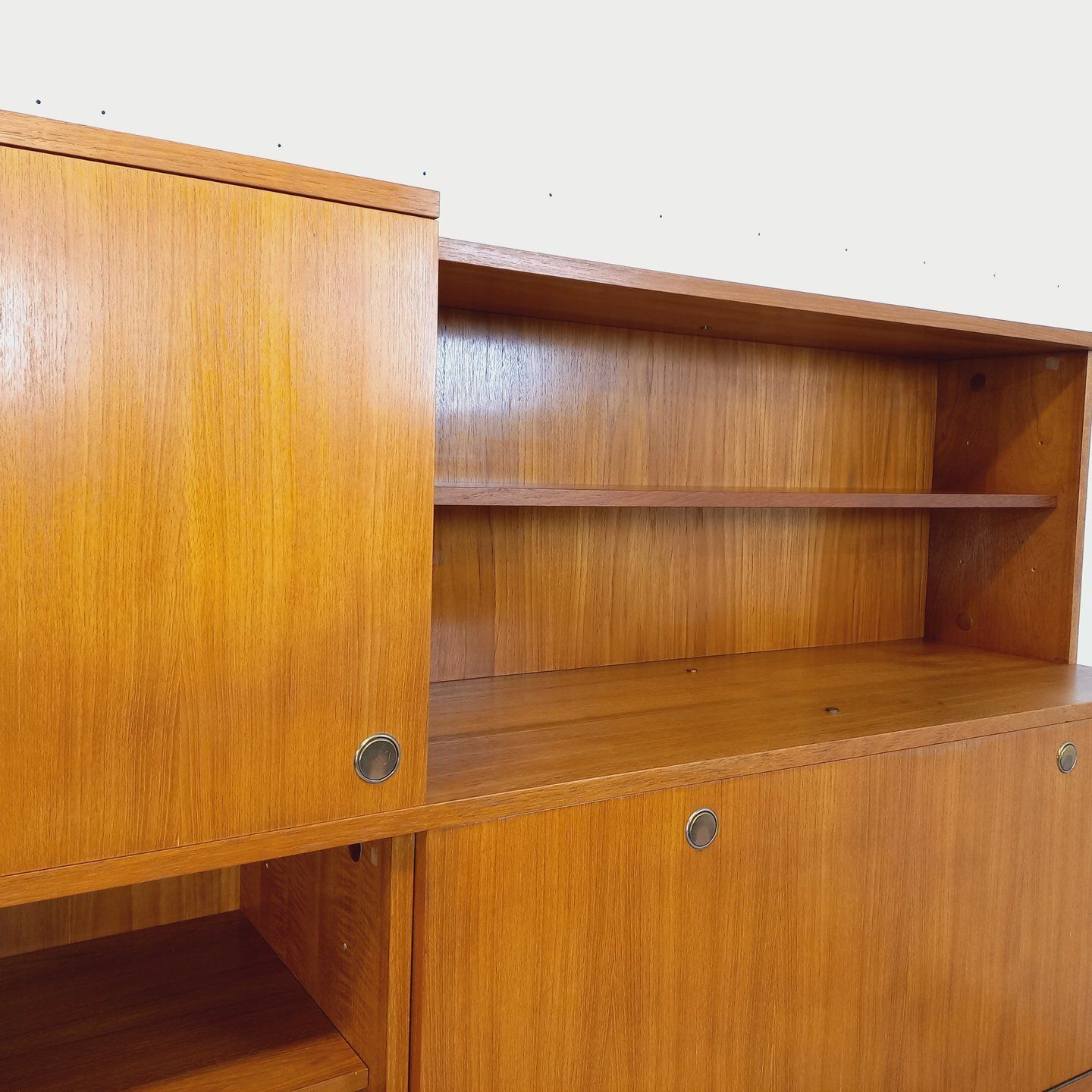 Louis Paolozzi Teak Storage Unit With Secretary photo buy