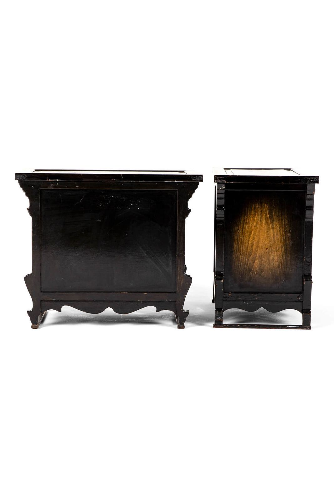 Pair Of Elm Chinese Apothecary Cabinets photo buy
