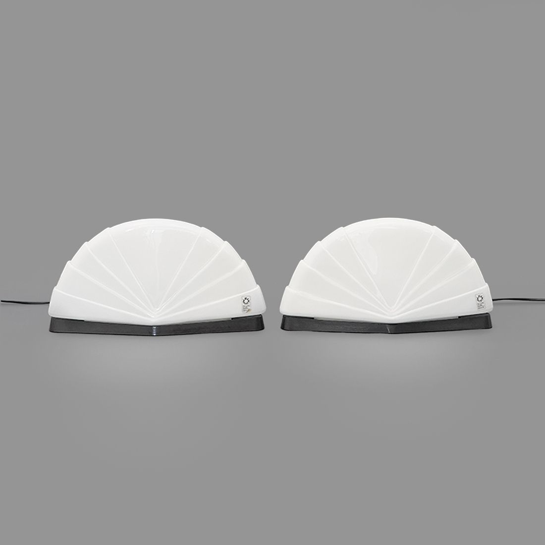 Pair Of “Flores” Table Lamps By Paolo Nava For Leucos, 1980s photo buy