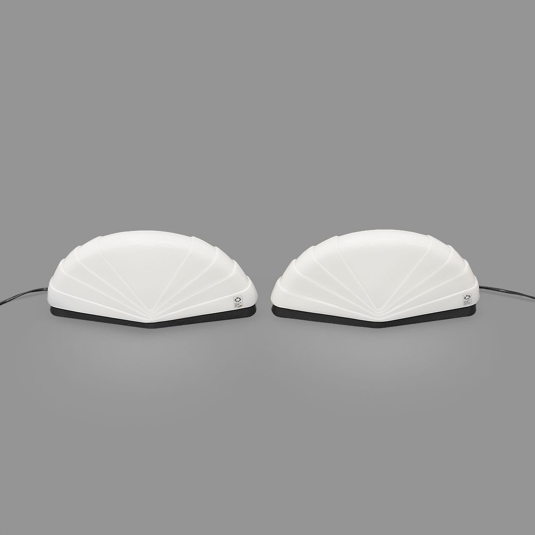Pair Of “Flores” Table Lamps By Paolo Nava For Leucos, 1980s photo 1500.0