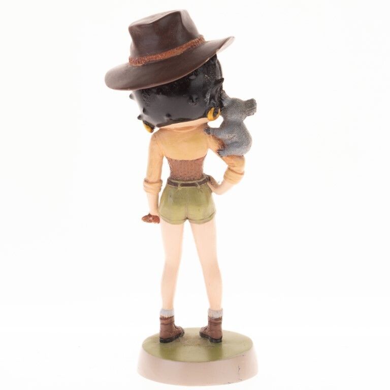 Betty Boop “G’day, Mate!” Limited Edition Danbury Mint Collector’s Figure photo furniture