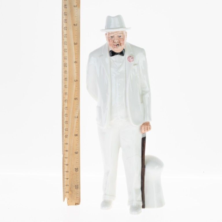 Royal Doulton Winston Churchill Porcelain Ceramic Figure photo Art