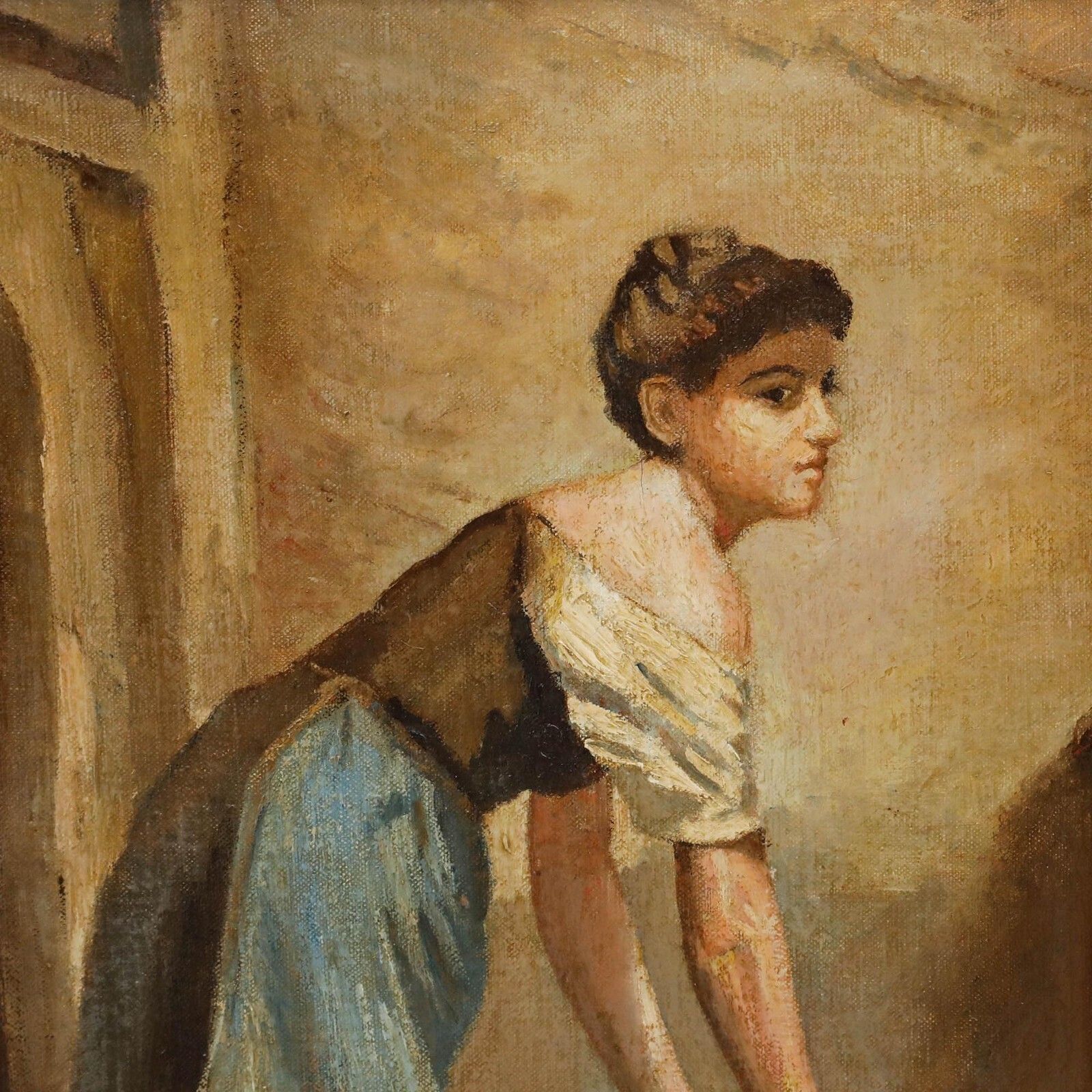 After Franz Meerts (1836 1896)   20th Century Oil, Copper Pots photo Art