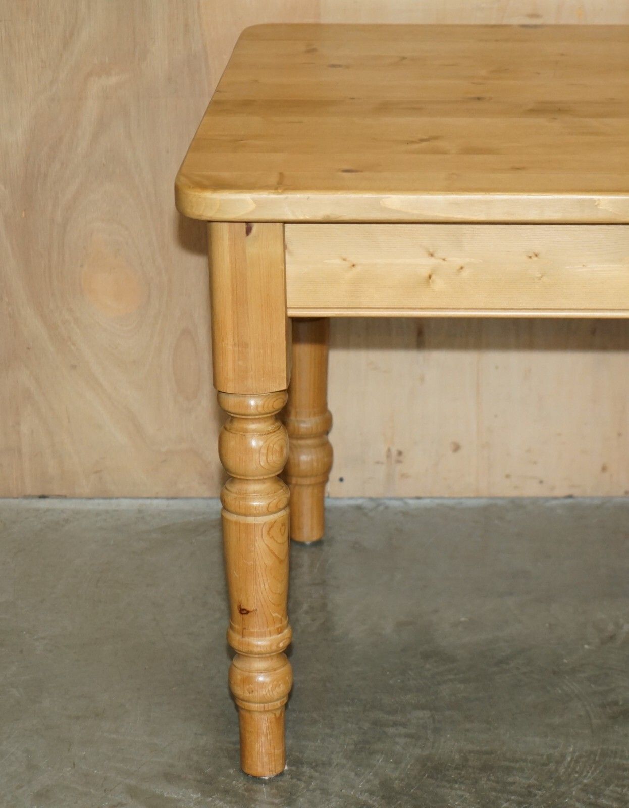 Vintage English Heritage Pine Dining Table & Eight Winsor Chairs Suite 8 photo Furniture