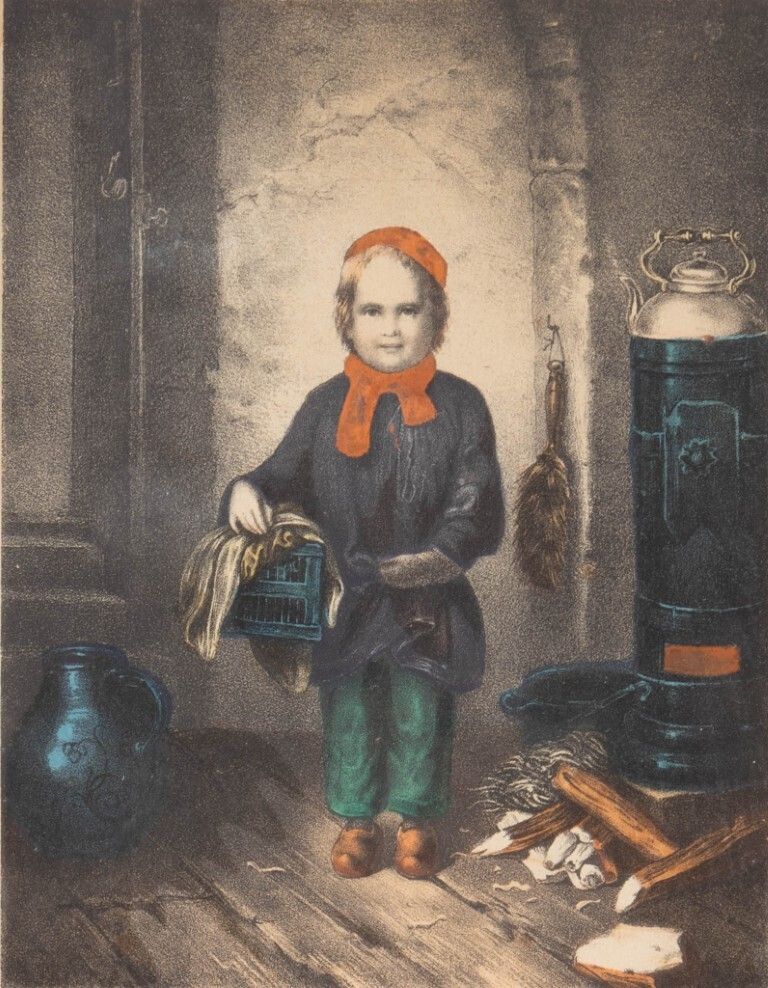 Antique Lithograph After Johann Georg Meyer Von Bremen