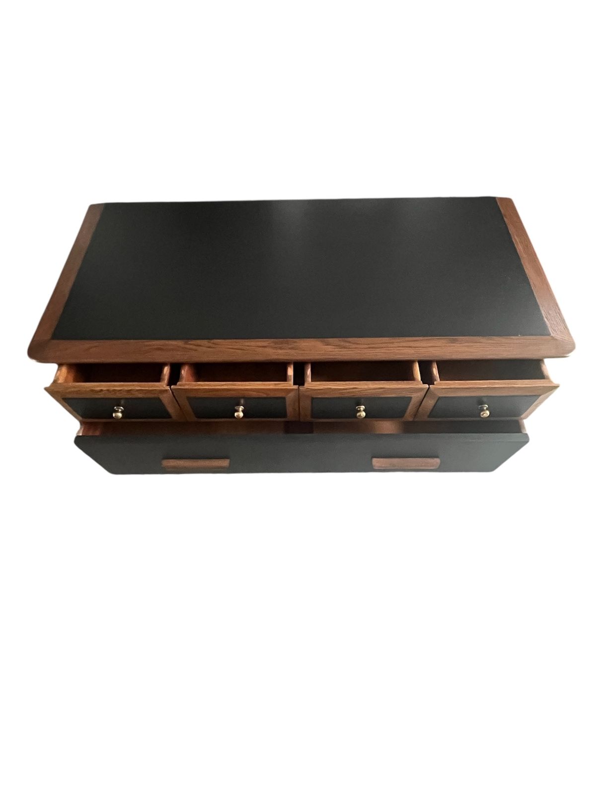 Furniture Mid Century Stag Chest Of Drawers photo