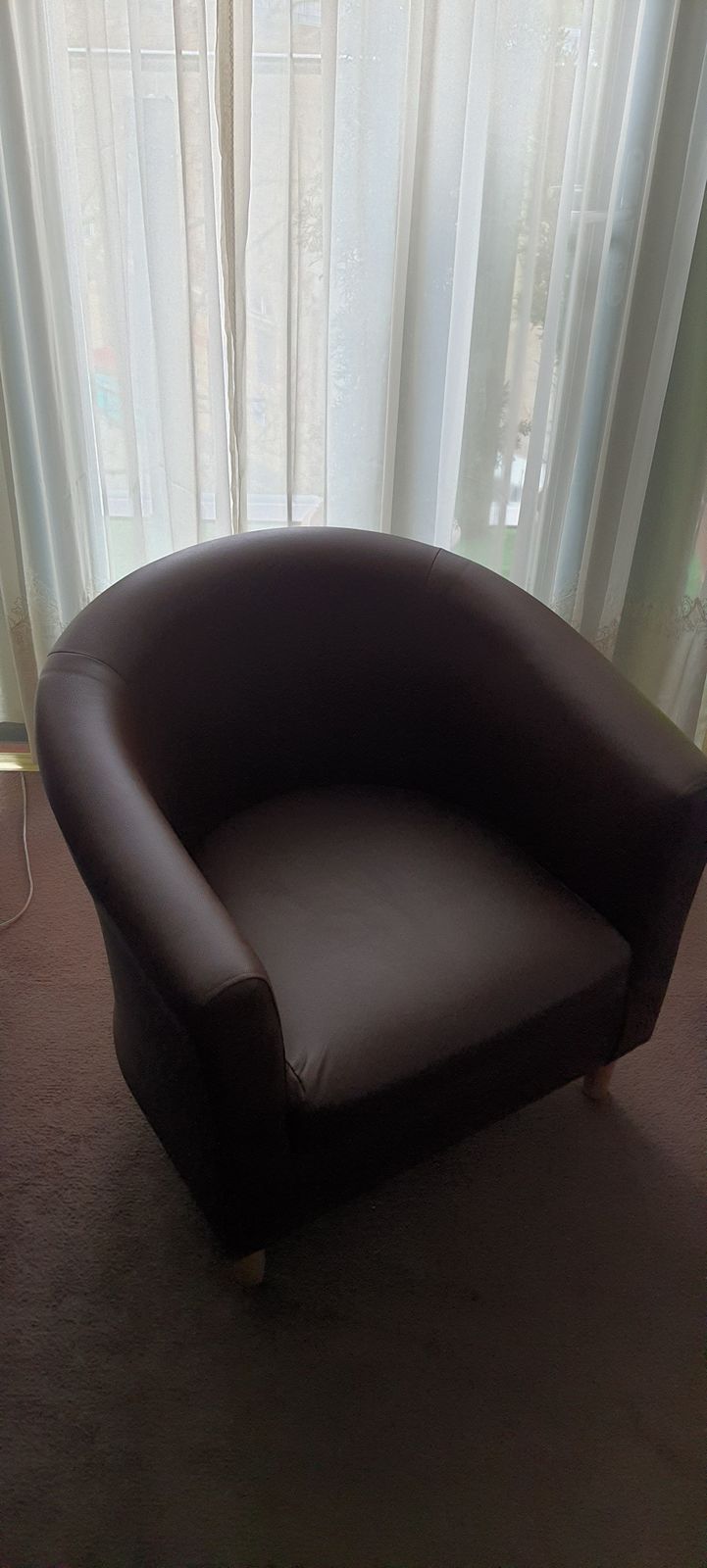 Vintage Late 90s Tub Scandinavian Style Tub Chair photo Furniture