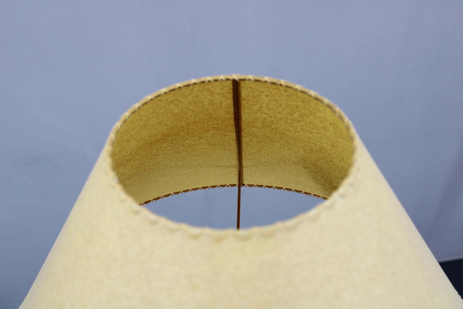 photo vinterior 1970s Jan Kalous Wooden Floor Lamp For Uluv, Czechoslovakia