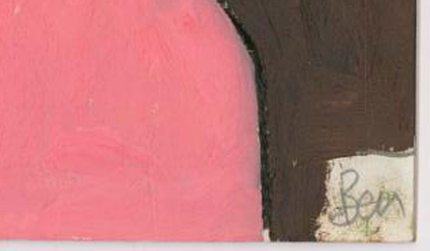 Ben Carrivick   Contemporary Oil, Lady In Pink photo furniture