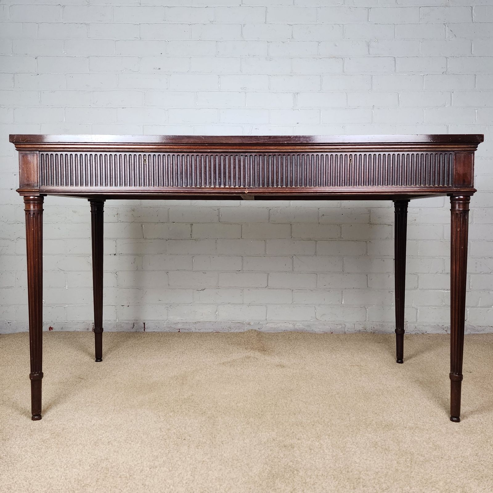 Howard & Sons Mahogany Console Table   Late 19th / Early 20th Century photo furniture