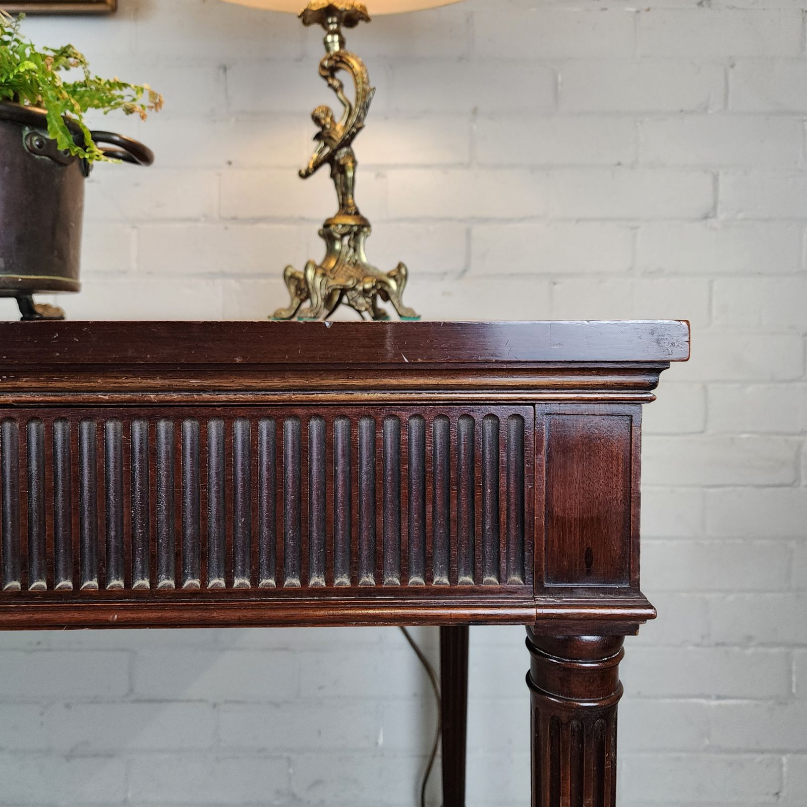 photo for sale Howard & Sons Mahogany Console Table   Late 19th / Early 20th Century