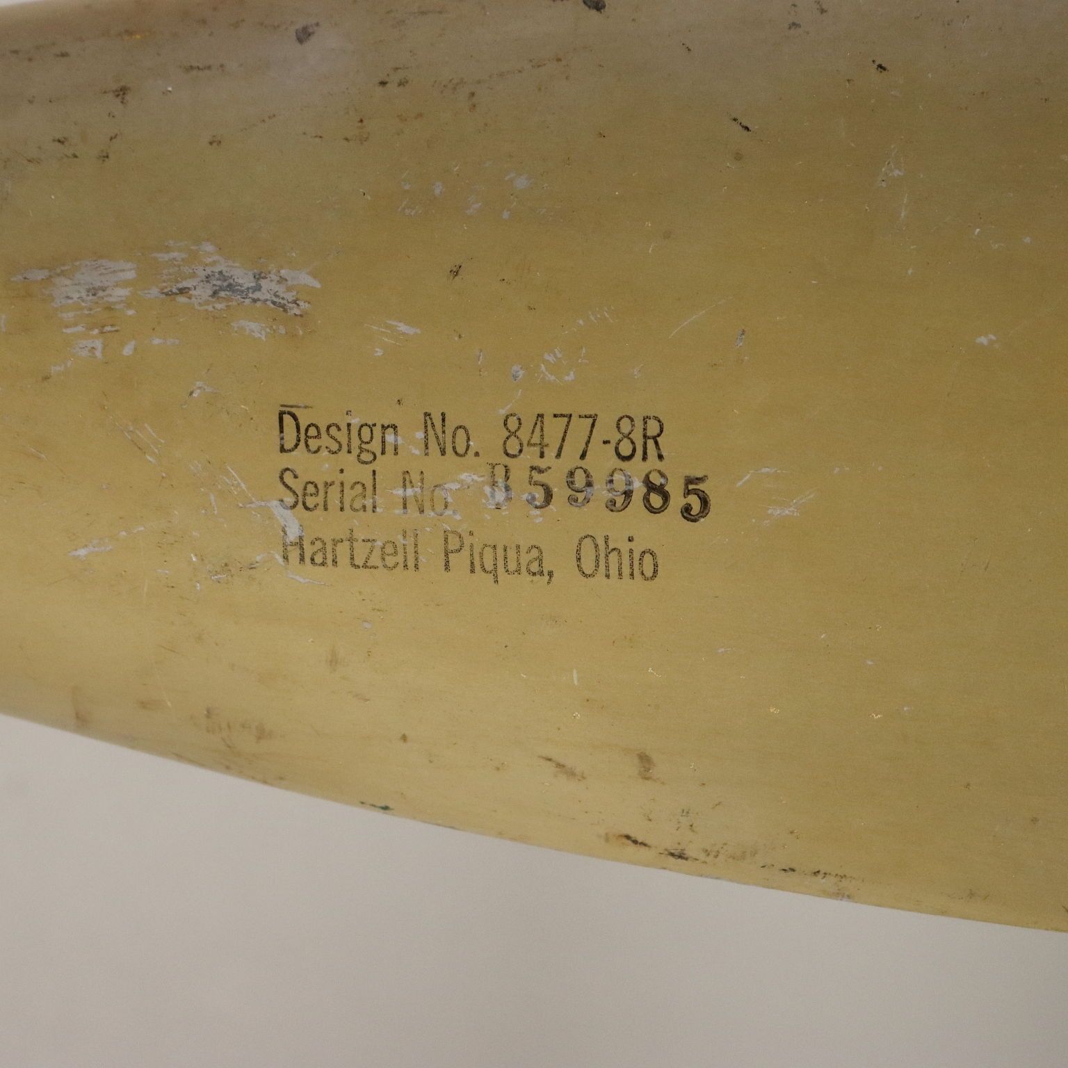 Propeller Blade Hartzell Propeller Inc. Piqua Ohio USA XX Century photo 730.0