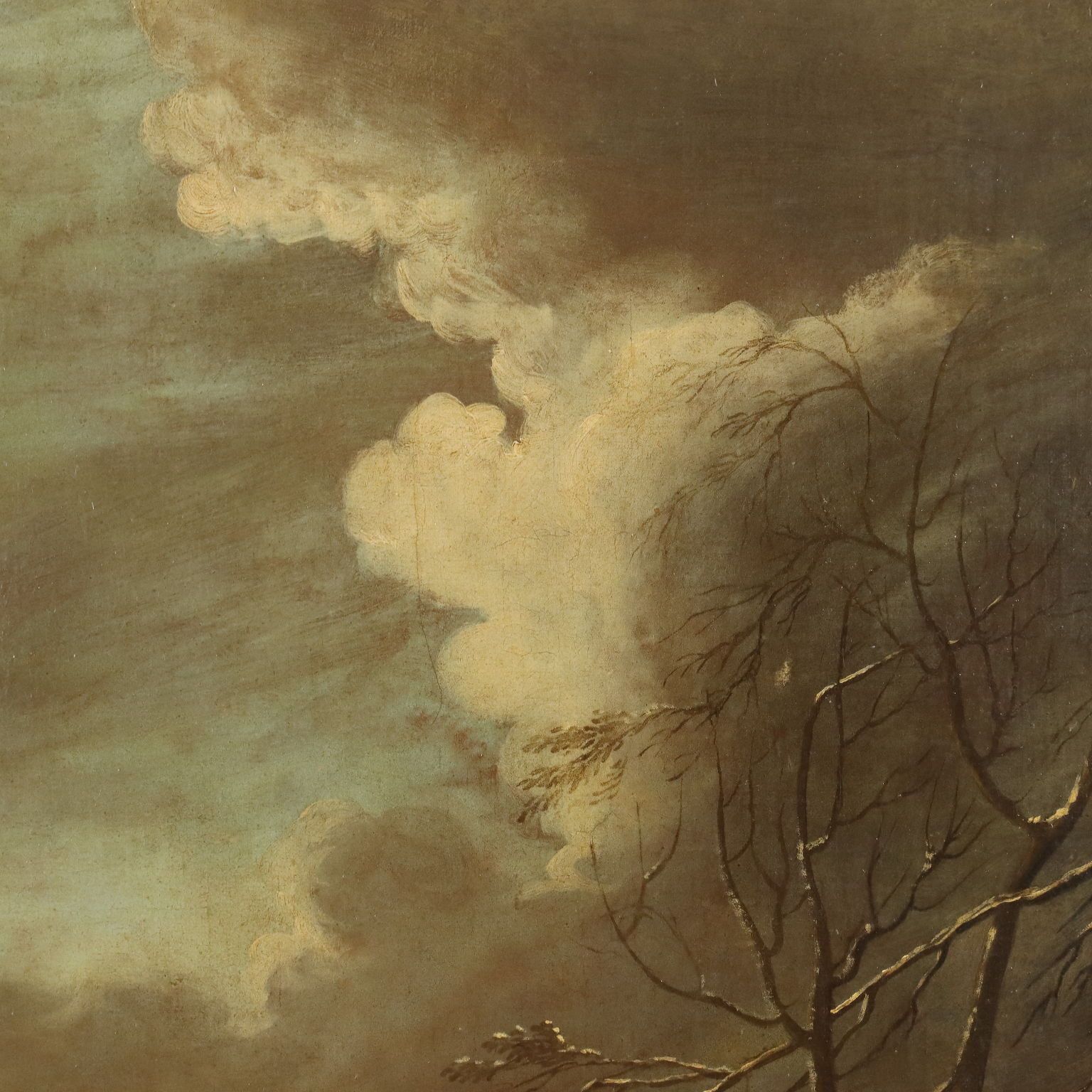 photo furniture Antique Painting Influence Of Marco Ricci Winter Landscape '700
