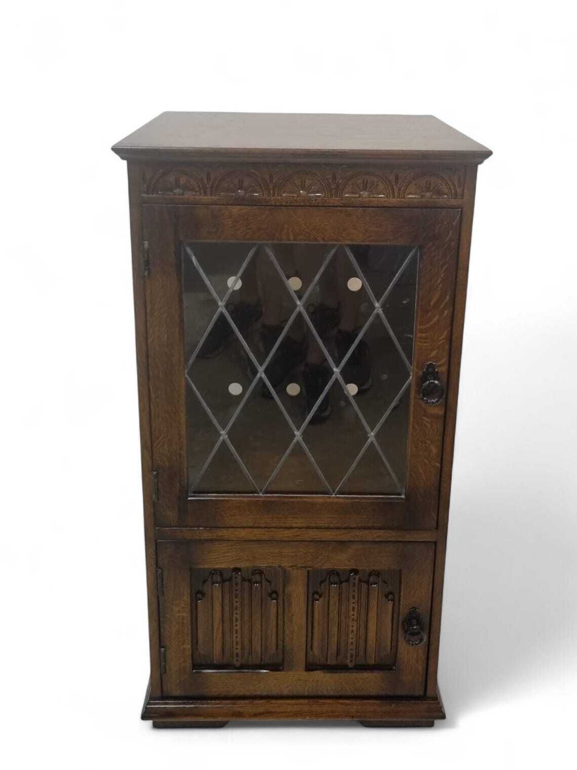 photo furniture Vintage Old Charm Style Hi Fi Cabinet / Bookcase / Lifting Top / C1960 /