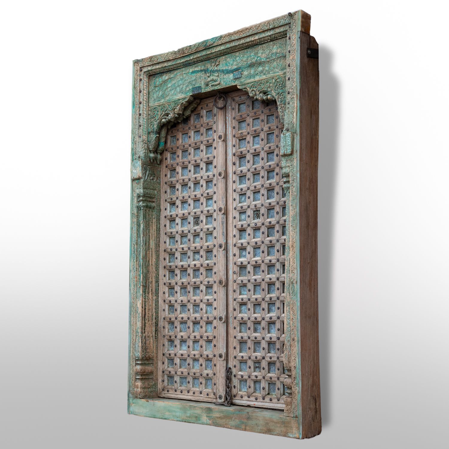 Indian Wooden Door, Oriental photo for sale