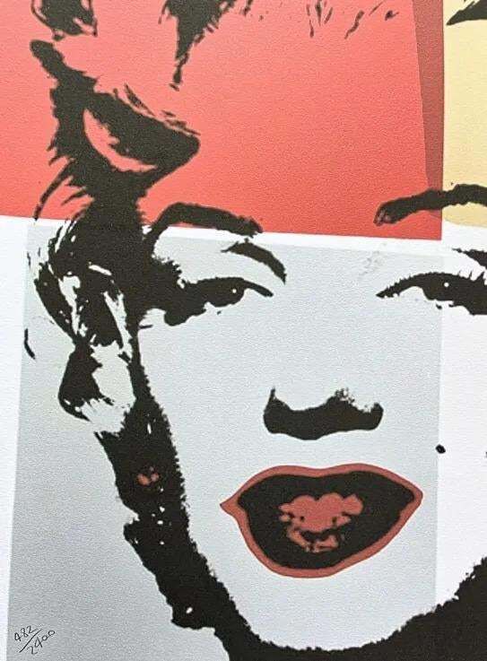 Andy Warhol   Diamond Dust Marilyn photo furniture