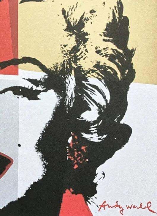 Andy Warhol   Diamond Dust Marilyn photo for sale