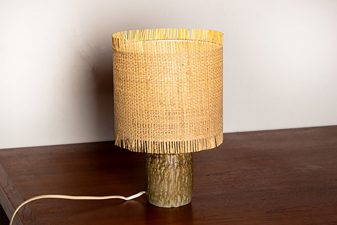 Luminaires Lampadaire en céramique suédois de la série « Rubus » par Gunnar Nylund pour Rörstrand, 1960. photo