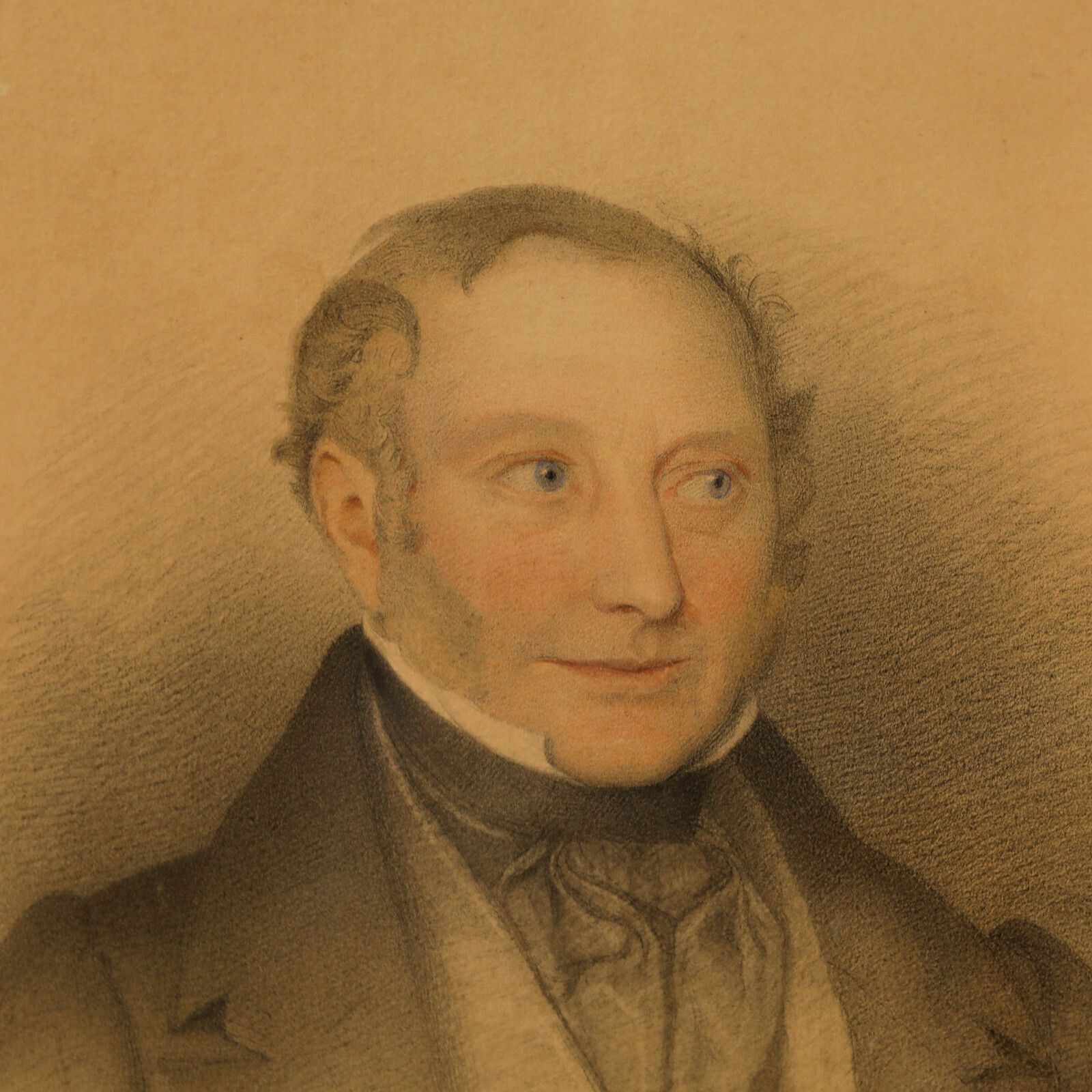 Paul Augustus Mulready (1804 1864)   1839 Watercolour, Portrait Of Grundy Walker photo Art