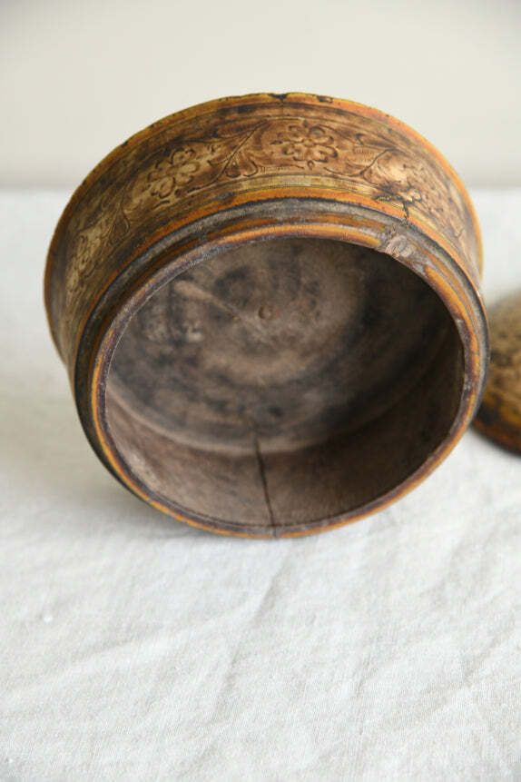 Indian Woodenware Pots, Oriental photo furniture