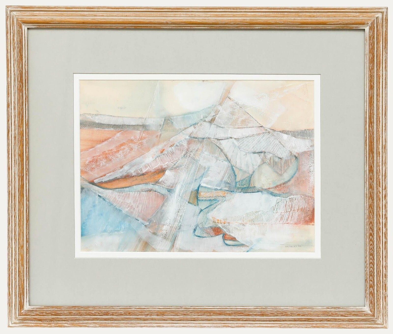 Beverley Peter Meyers (1949 2016)   1983 Pastel, The Mountain Peak