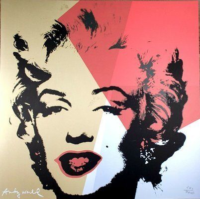 Andy Warhol, Marilyn Monroe, Offset Lithograph, 1980s, Ink & Pencil & Paper , 1980s, Ink & Pencil & Paper