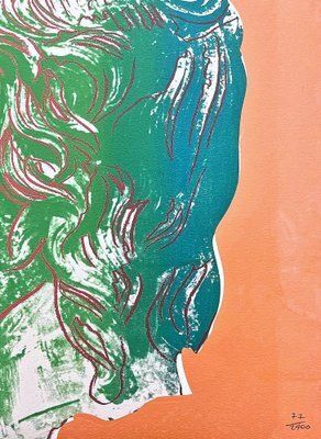 Andy Warhol, Alexander The Great Orange, 1980s, Print photo Art
