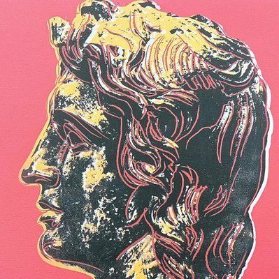 Andy Warhol, Alexander The Great Pink, 1980s, Print photo furniture