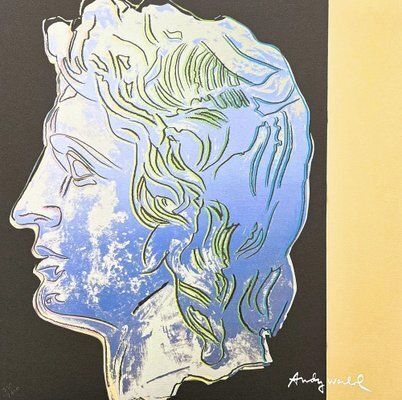 Andy Warhol, Alexander The Great Blue, 1980s, Print