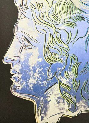 Andy Warhol, Alexander The Great Blue, 1980s, Print photo Art