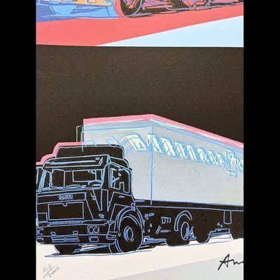 Andy Warhol, 4x Truck, 1980s, Print photo for sale