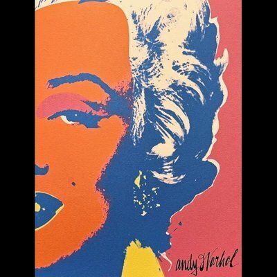 Diamond Dust Marilyn – Vermilion Edition photo Art