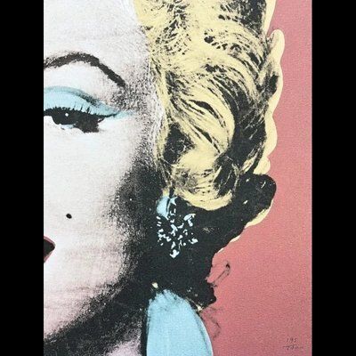 Andy Warhol   Diamond Dust Marilyn photo Art