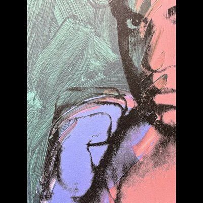 Andy Warhol, Muhammad Ali Blue Green, 1980s, Print photo for sale